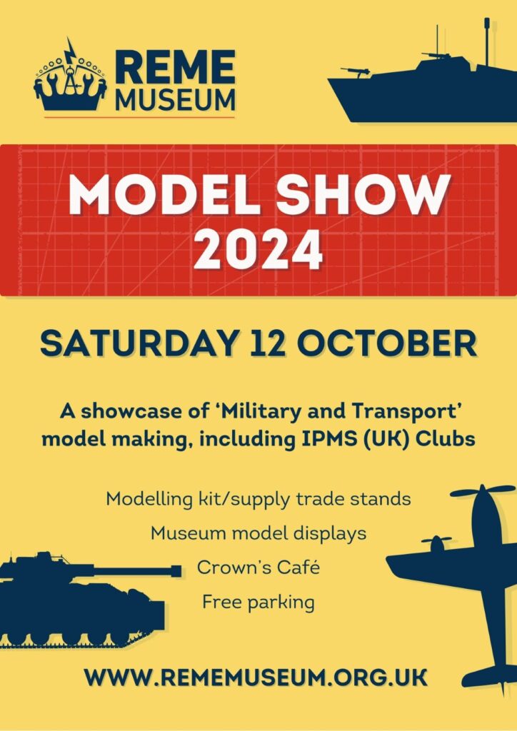 REME Museum Model Show 2024 IPMS(UK)