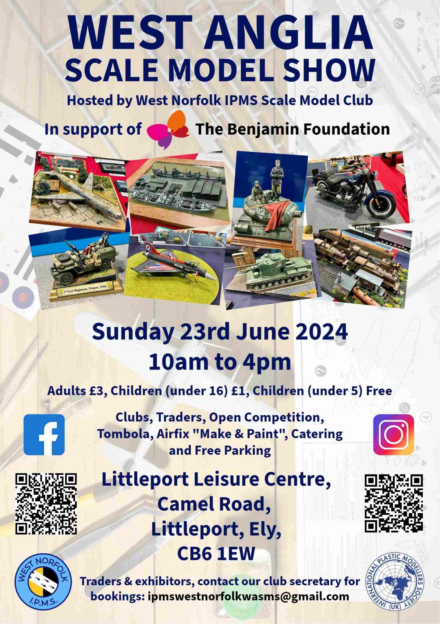 West Anglia Scale Model Show 2024 IPMS(UK)